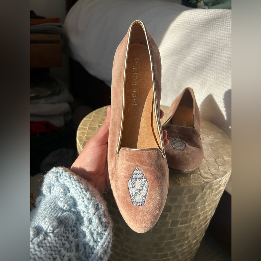 Jack Rogers Velvet Loafers - Picture 6 of 13
